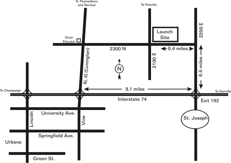 map to the Flatville site