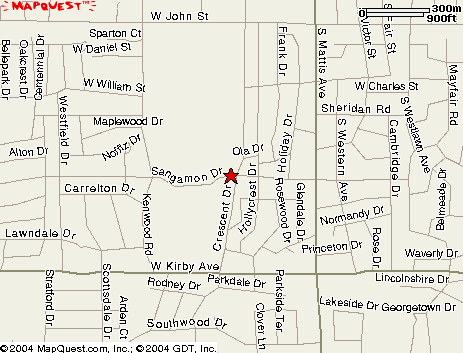 map to Leonhard Center